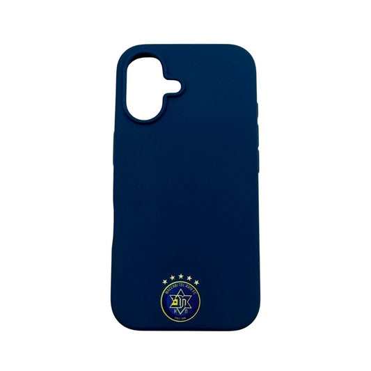 Blue Silicone Cover iPhone 16