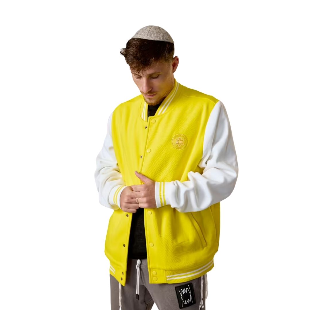 ג'קט בומבר צהוב גברים FILA חורף 24/25