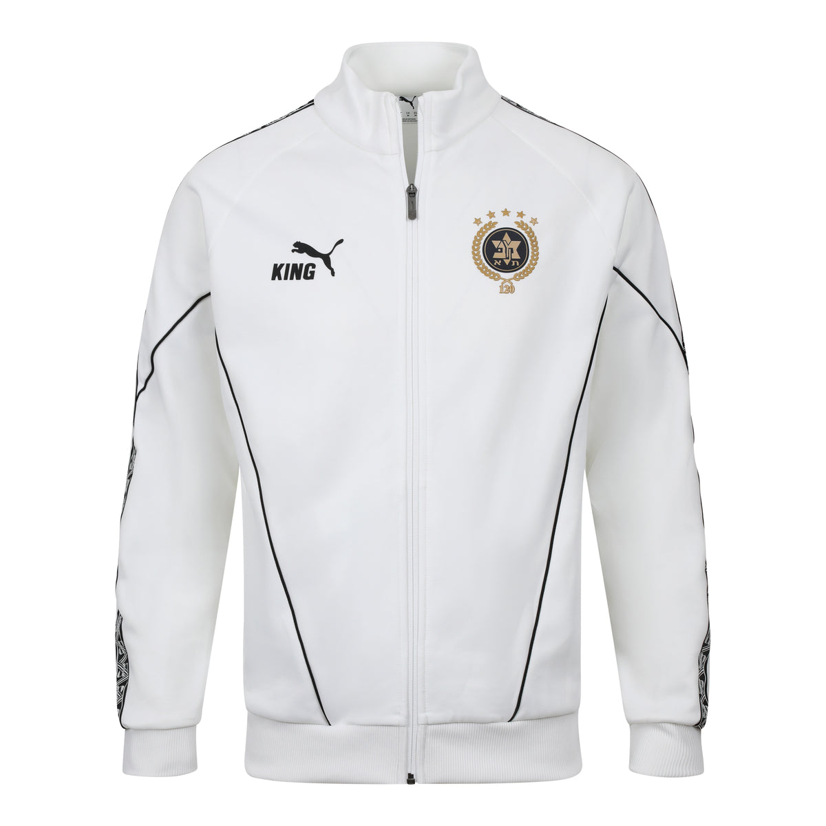 ג'קט המנונים לבן  PUMA KING עונת 26.27