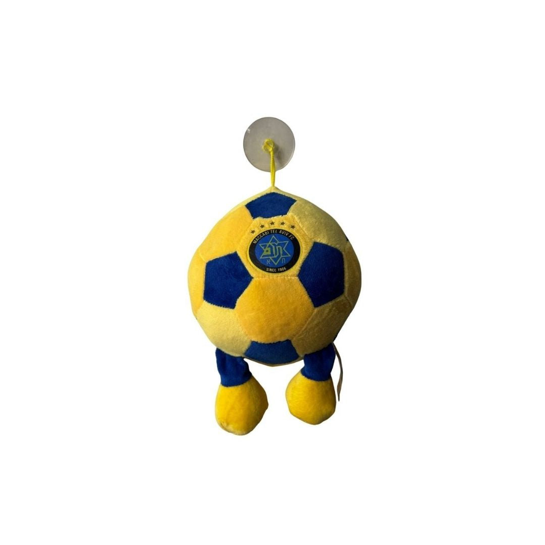 Fur ball 12 cm with legs Maccabi Tel Aviv