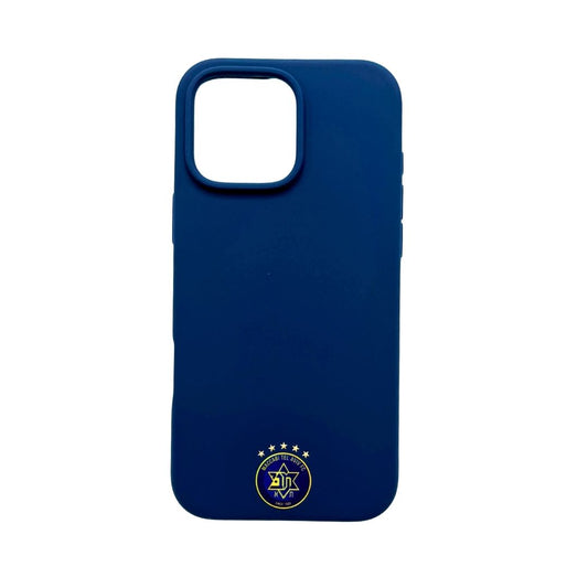 כיסוי סיליקון כחול iPhone 16 Pro
