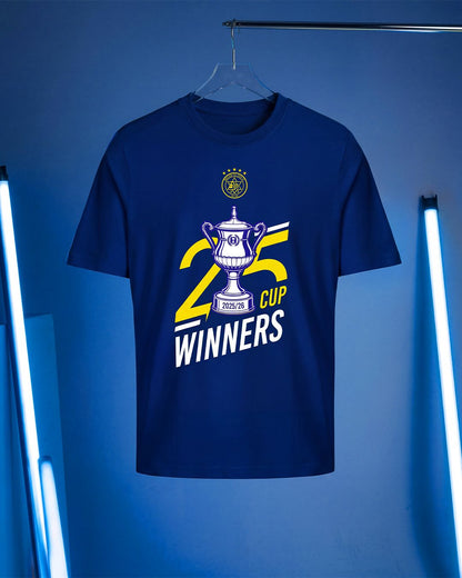Blue cup shirt