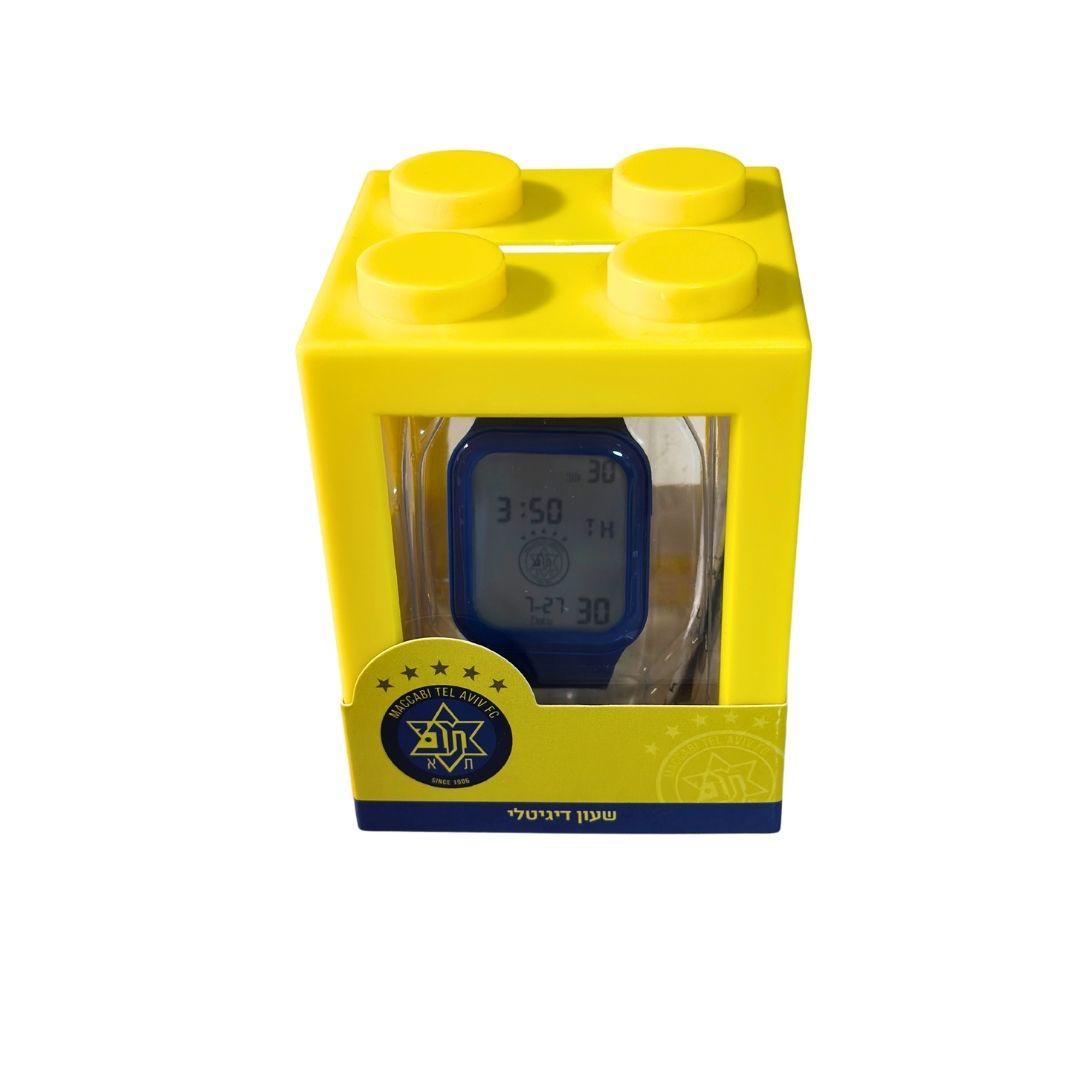 שעון יד צג דיגיטלי מכבי תל אביב