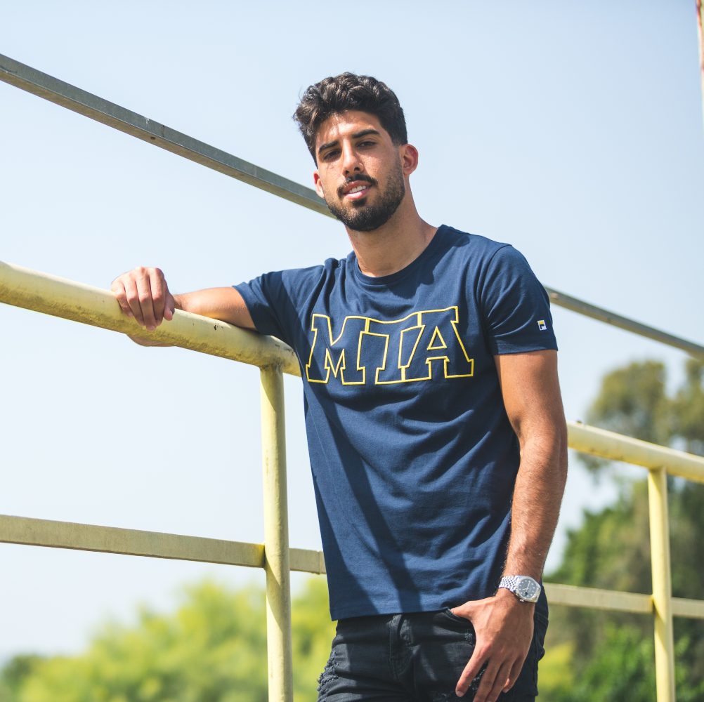 MTA FILA Men's Navy T-Shirt 2020