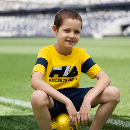 חולצת טי צהובה לילד FILA קיץ 2021
