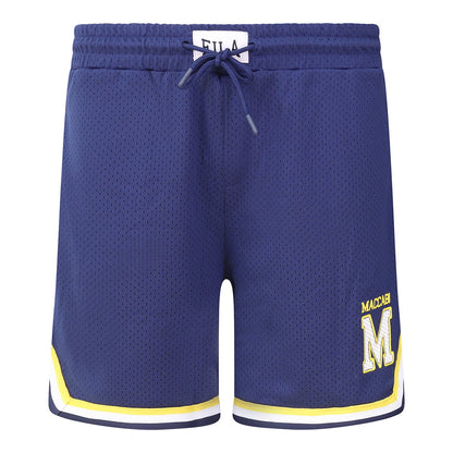 FILA 23/24 blue and yellow striped shorts